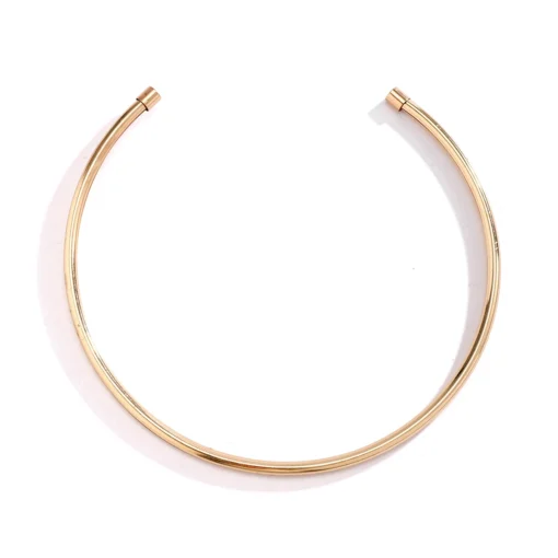 Simple torque choker necklace - Image 4